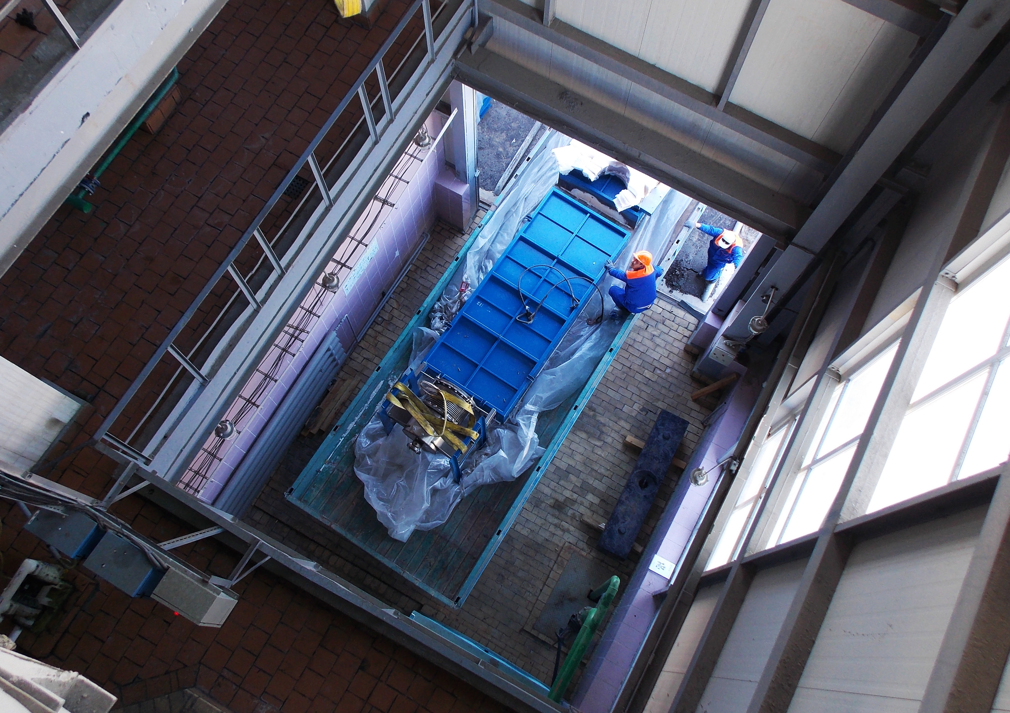 Печь электрическая для сушки и прокаливания пероксида урана