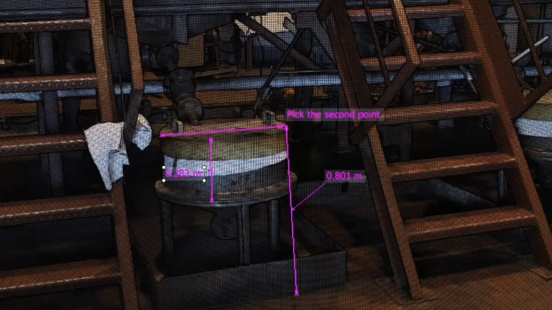 Сканирование технологического оборудования